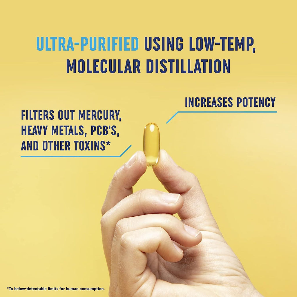 Fish Oil Soft Capsule Lemon Flavor