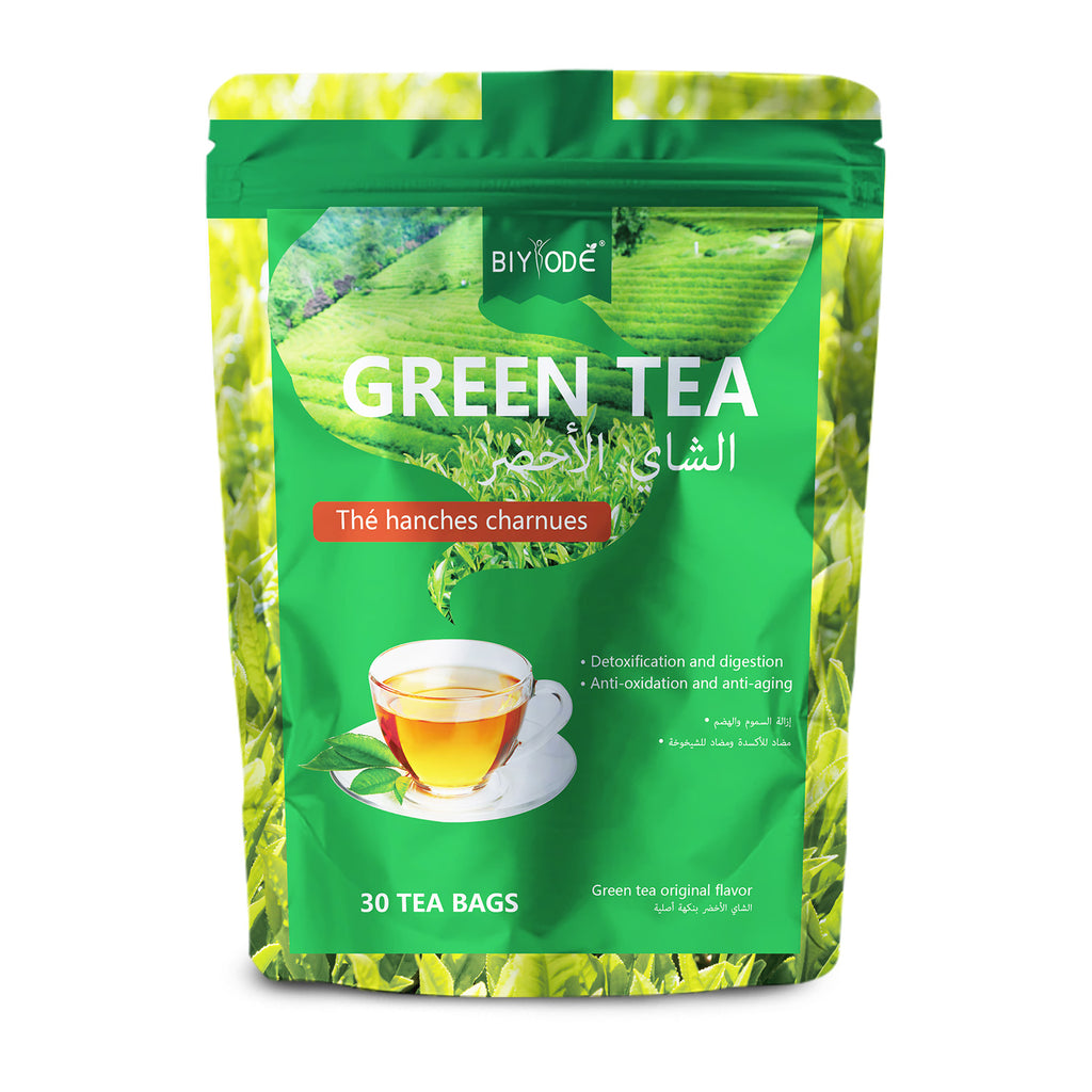 Custom Formula Green Tea Bag Herbal Supplements Manufacturer OEM ODM Certified GMP HALAL COA Wholesale Health Care Tea Product